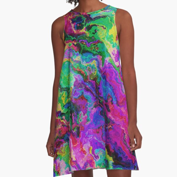 Item preview, The Colors Are Alive | Trippy Art | Trippy Liquid Art | Liquid Art | Stoked Up Art designed and sold by StokedUpArt.