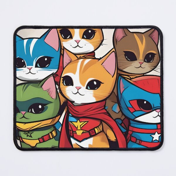 Item preview, Superhero Kittens designed and sold by AbsoluteA.