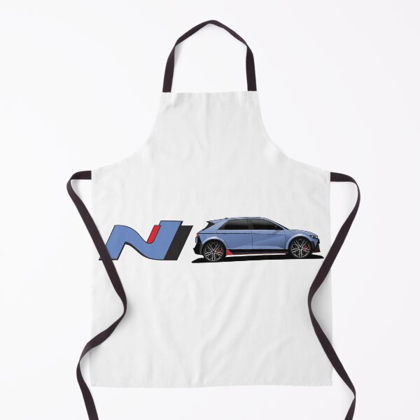 Item preview, Ioniq 5 N line blue illustration designed and sold by blackdogshop.