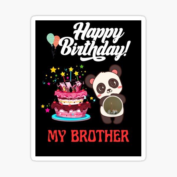 happy birthday my little brother cake