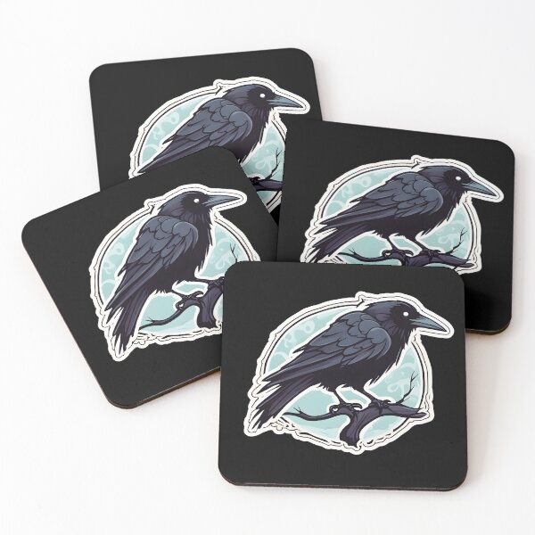 Item preview, Black Evil Raven by Urban Nova Design designed and sold by UrbanNova.