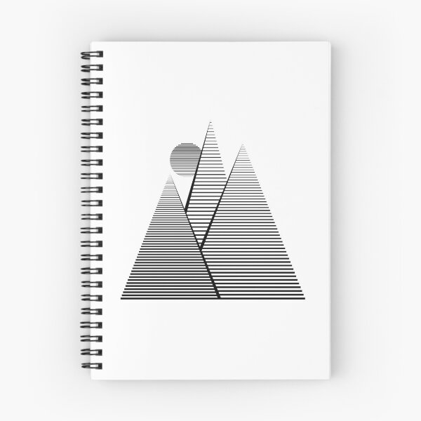Item preview, Mountain Sunset Line Art designed and sold by JCRifton.