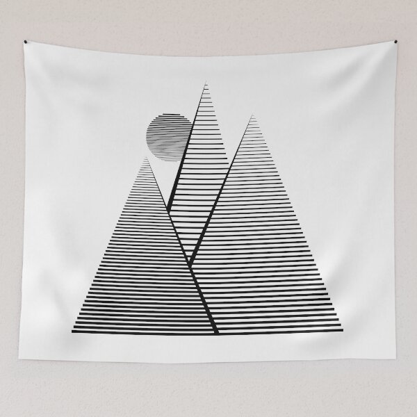 Item preview, Mountain Sunset Line Art designed and sold by JCRifton.