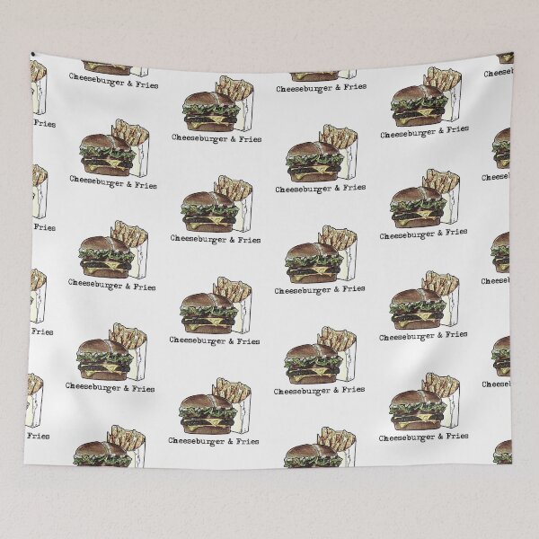 Item preview, Cheeseburger & Fries 2 designed and sold by torg.