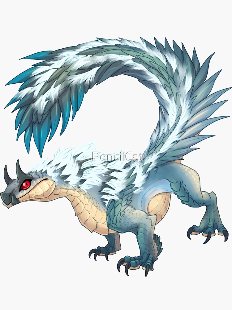 Thumbnail 3 of 3, Sticker, Monster Hunter - Tobi Kadachi designed and sold by PencilCat.