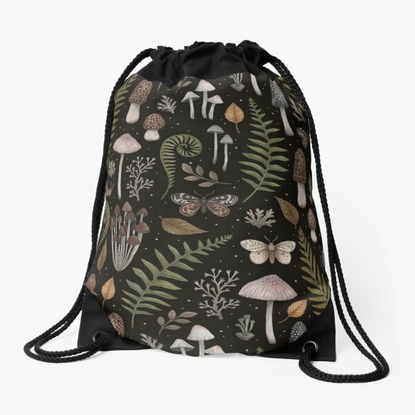 Forest Treasures Drawstring Bag