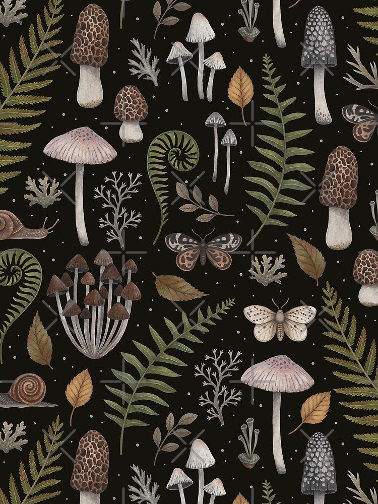 Thumbnail 3 of 3, Drawstring Bag, Forest Treasures designed and sold by Laorel.