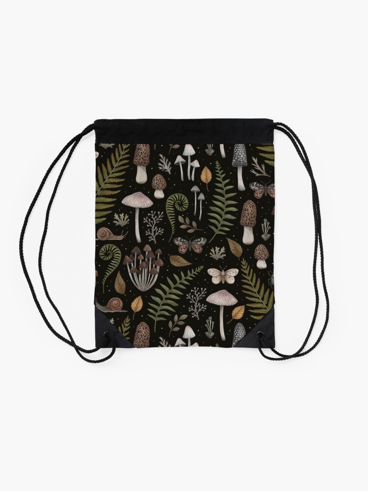 Drawstring Bag, Forest Treasures designed and sold by Laorel