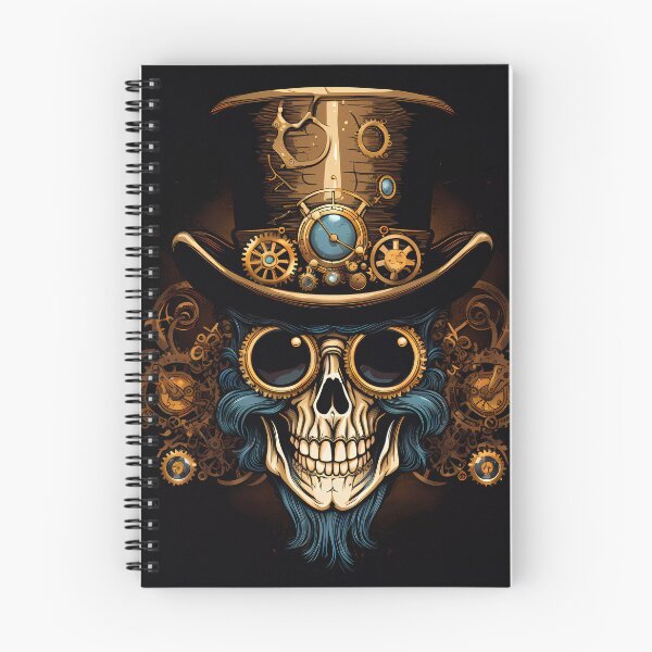 Item preview, "Clockwork Cadaver: Steampunk Skull Ensemble" designed and sold by Art-Vortex-fr.