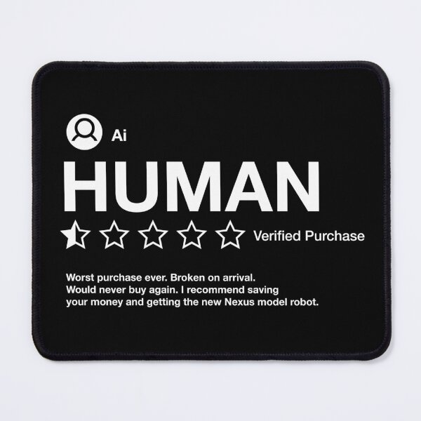 Item preview, Ai Reviews Human designed and sold by AdamScenna.
