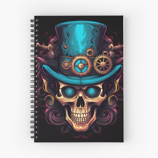 Item preview, "Clockwork Cadaver: Steampunk Skull Ensemble" designed and sold by Art-Vortex-fr.