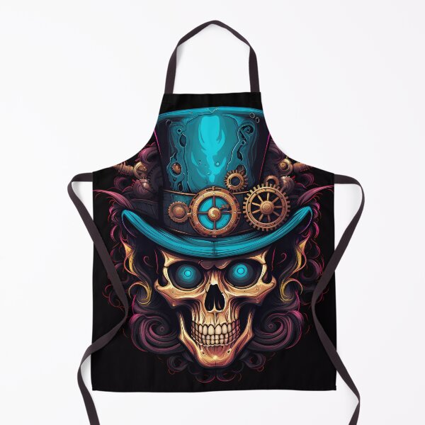 Item preview, "Clockwork Cadaver: Steampunk Skull Ensemble" designed and sold by Art-Vortex-fr.