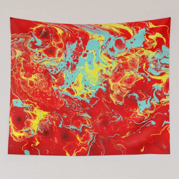 Item preview, Splattered - Red Abstract designed and sold by Jennifer Walsh Design.