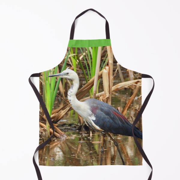 Item preview, White Necked Heron at Lagoons designed and sold by Mark Grimsley.