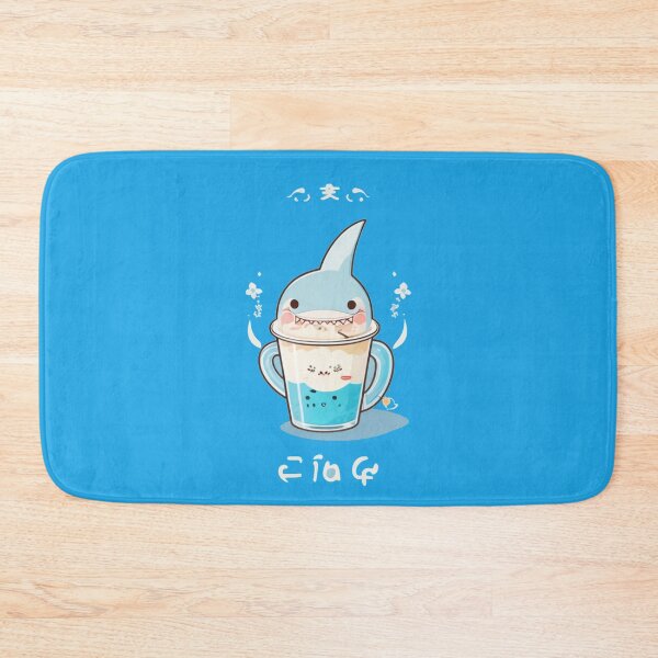Item preview, Cute shark chilling inside cup of coffee designed and sold by Majkel & Majkel.