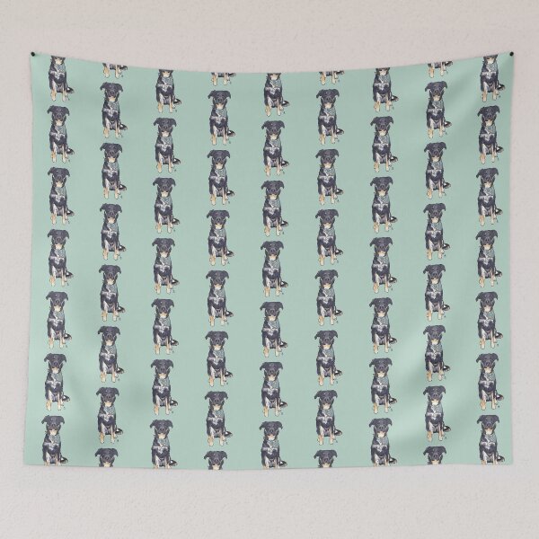 Item preview, Shepherd Mix with Bandana  designed and sold by rita-andi.