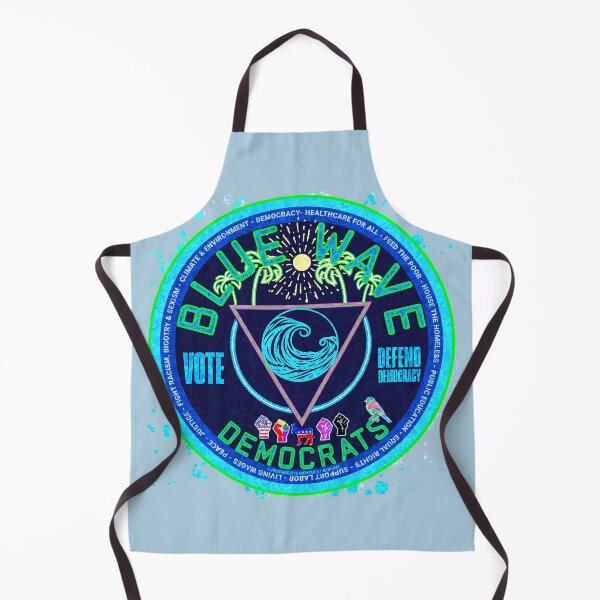 Item preview, PMD01030 Progressive Movement Designs Blue Wave Democrats design shows you support Democrats Joe Biden human rights democracy progressive goals for Democrats designed and sold by ProgressiveLeft.