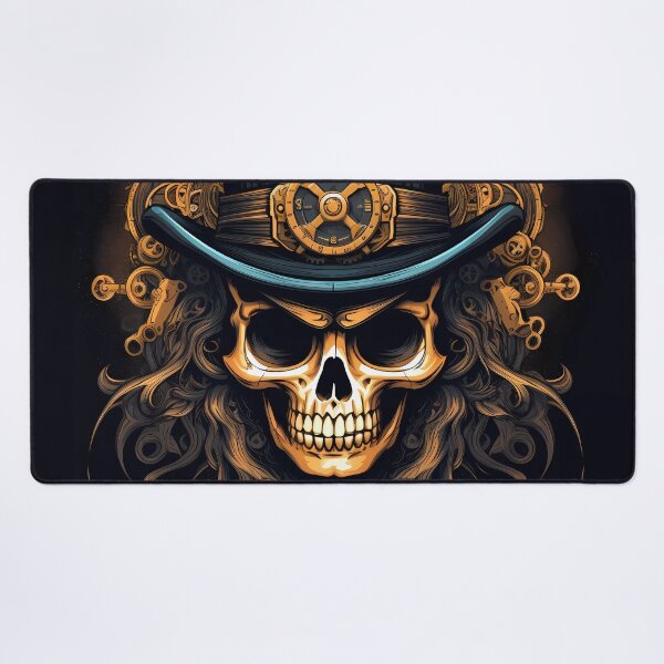Item preview, "Clockwork Cadaver: Steampunk Skull Ensemble" designed and sold by Art-Vortex-fr.
