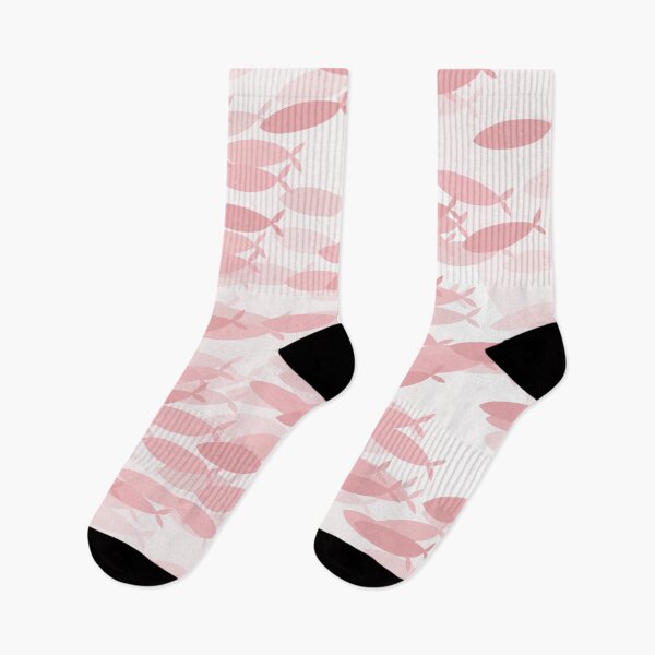 Item preview, Fish school pink pattern designed and sold by STR-2014.