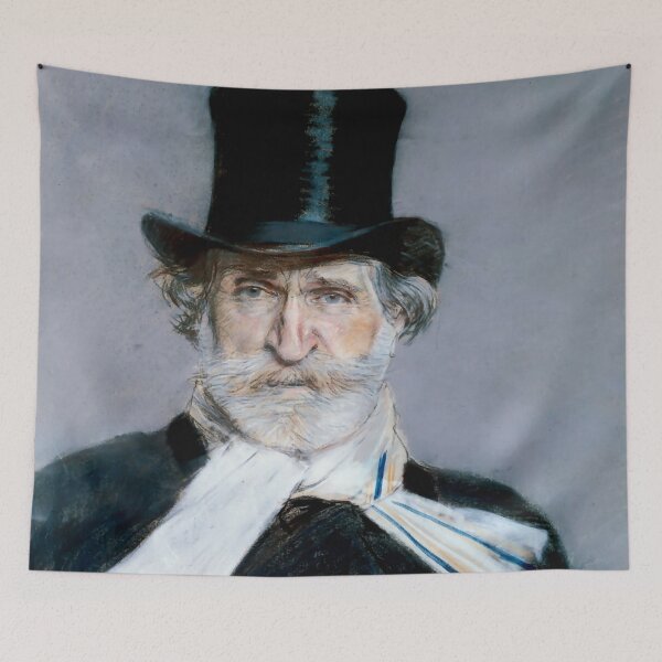Item preview, Giuseppe Verdi (1813 – 1901) by Giovanni Boldini (1842 - 1931)(2) designed and sold by Alexandra Dahl.