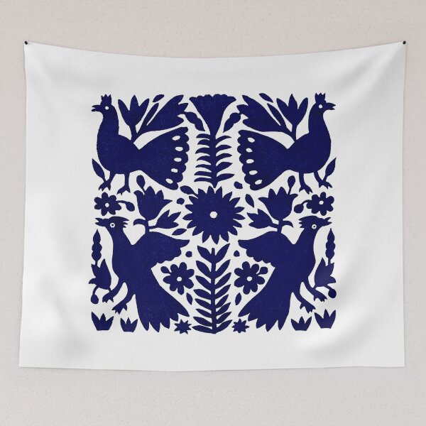 Item preview, Vibrant Otomi Birt Art designed and sold by khachiche.