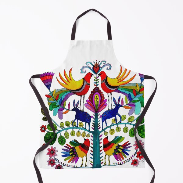 Item preview, Vibrant Otomi Birt Art designed and sold by khachiche.