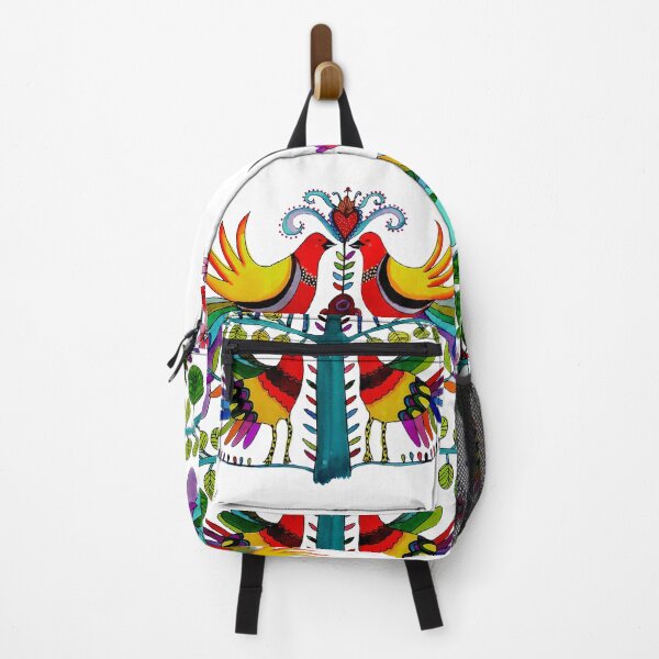 Item preview, Vibrant Otomi Birt Art designed and sold by khachiche.