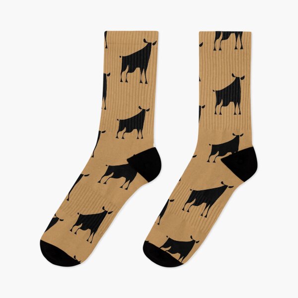 Item preview, Minimalist Cow over light brown designed and sold by Bauani.