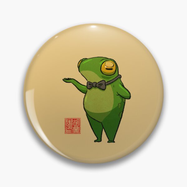 Item preview, dapper bowtie frog designed and sold by DingHuArt.