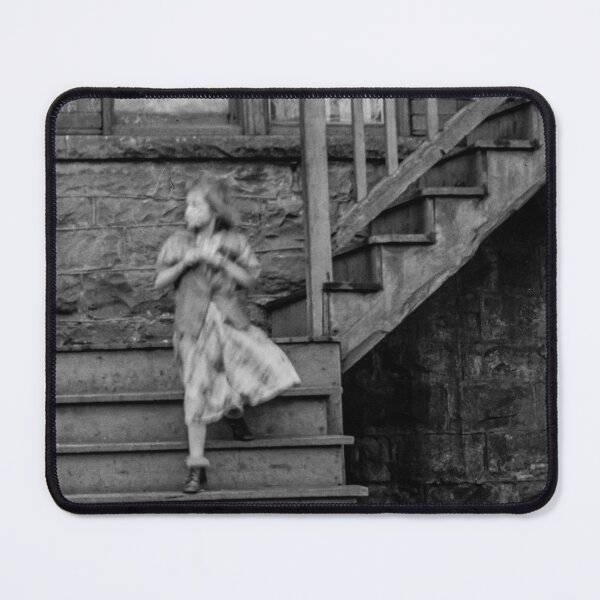 Item preview, Girl On Tenement Stairs Pittsburg - 1940s designed and sold by lobodelnoir.