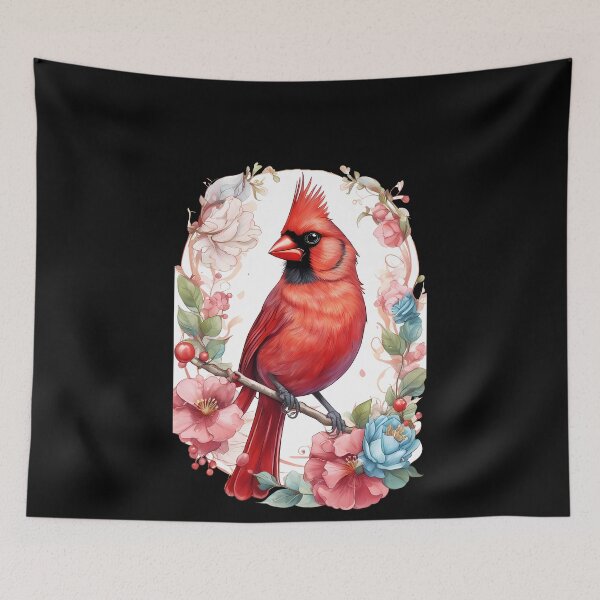 Item preview, Vibrant Cardinal Blooms designed and sold by Mechanical-Artt.