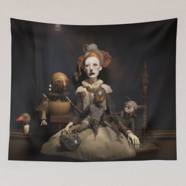 Item preview, Lady Puppet w Creepy Extras designed and sold by Peter LOPEZ.