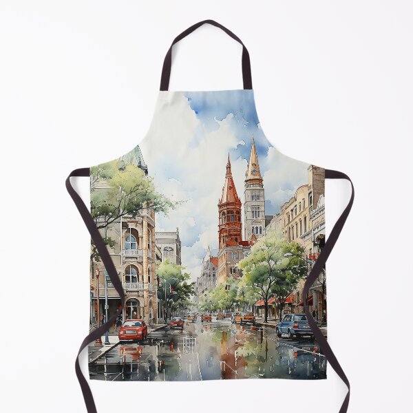 Item preview, Texan Townscape designed and sold by CastleBySea.