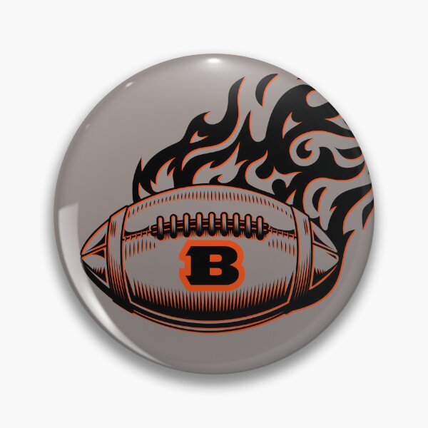 Item preview, Cincinnati Bengals Football On Fire designed and sold by CarleLS.