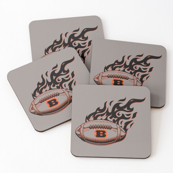 Item preview, Cincinnati Bengals Football On Fire designed and sold by CarleLS.