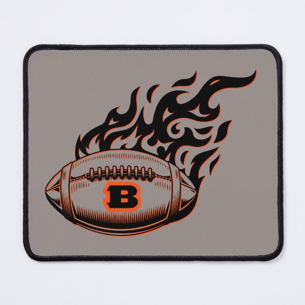 Item preview, Cincinnati Bengals Football On Fire designed and sold by CarleLS.