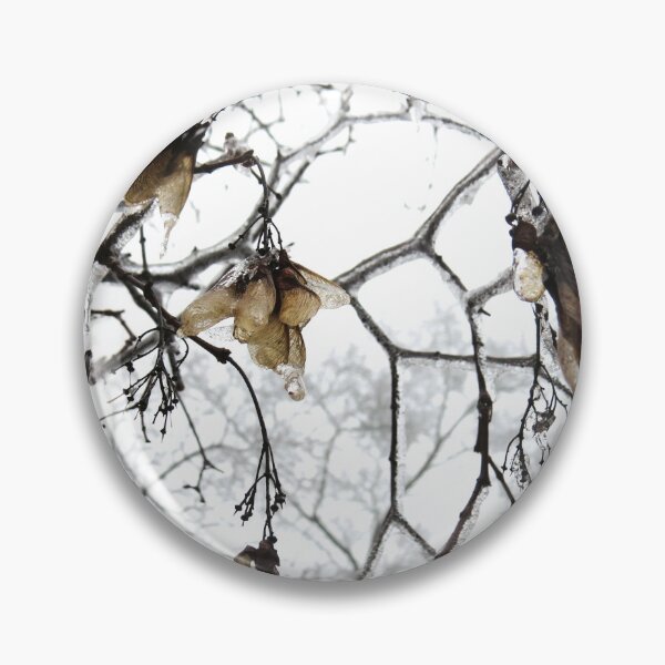 Item preview, Frozen Branches and Leaves- Freezing Rain in the Spring designed and sold by GenAumonier.