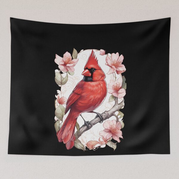 Item preview, Tranquil Cardinal Watercolors designed and sold by Mechanical-Artt.
