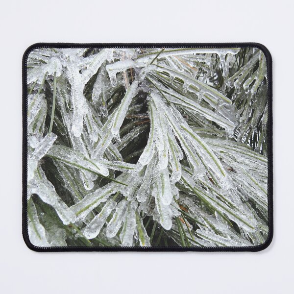 Item preview, Frozen Pine Needles- Freezing Rain in the Spring designed and sold by GenAumonier.