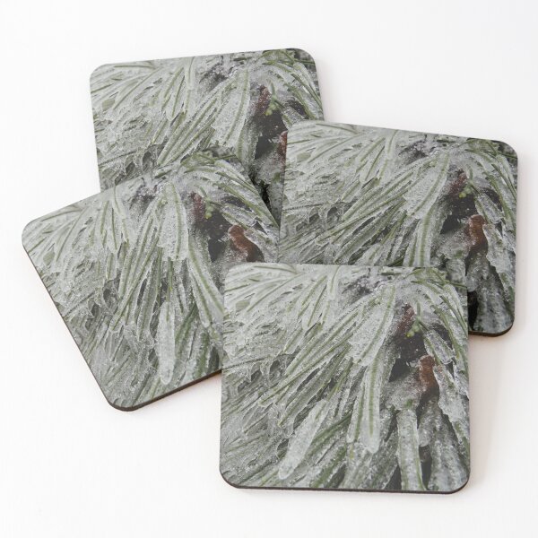 Item preview, Frozen Pine Branches - Freezing Rain in the Spring designed and sold by GenAumonier.