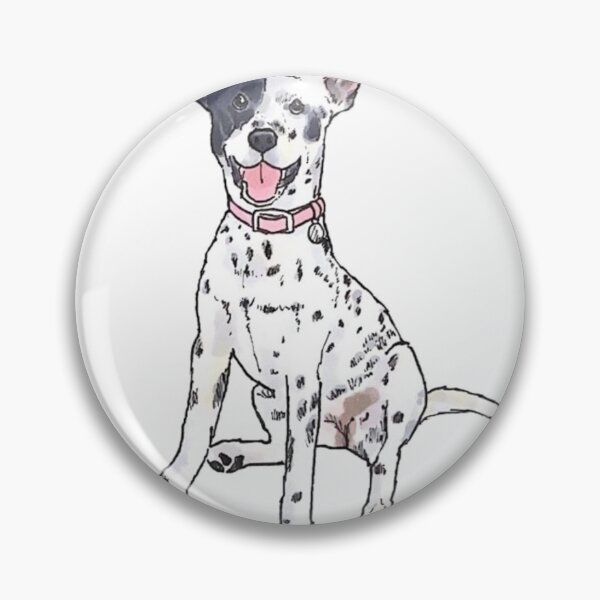 Item preview, Mixed Black and White Pup with Black Spots designed and sold by rita-andi.
