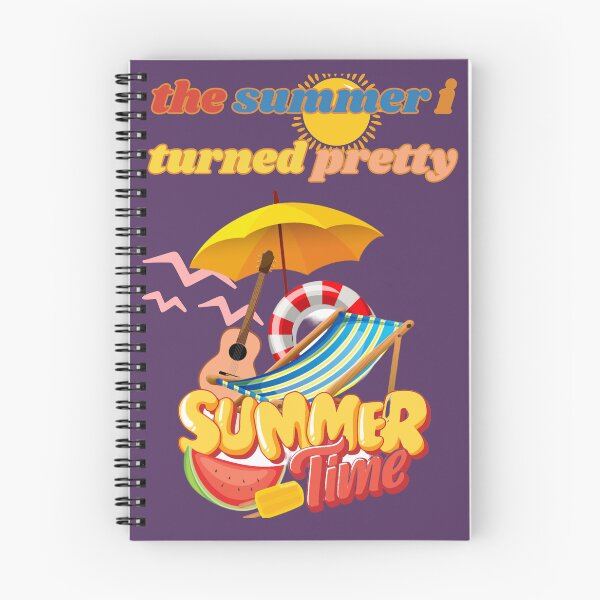 Aperçu de l'œuvre THE SUMMER I TURNED PRETTY - summer time - swimming - sea - ocean - love - beach créée et vendue par marcreativite.