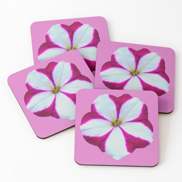 Item preview, Pink & White Petunia - pink background designed and sold by Louise-Mae.