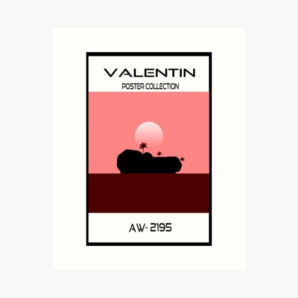Item preview, Valentin Poster Collection No-2195 designed and sold by porfysoundtrack.