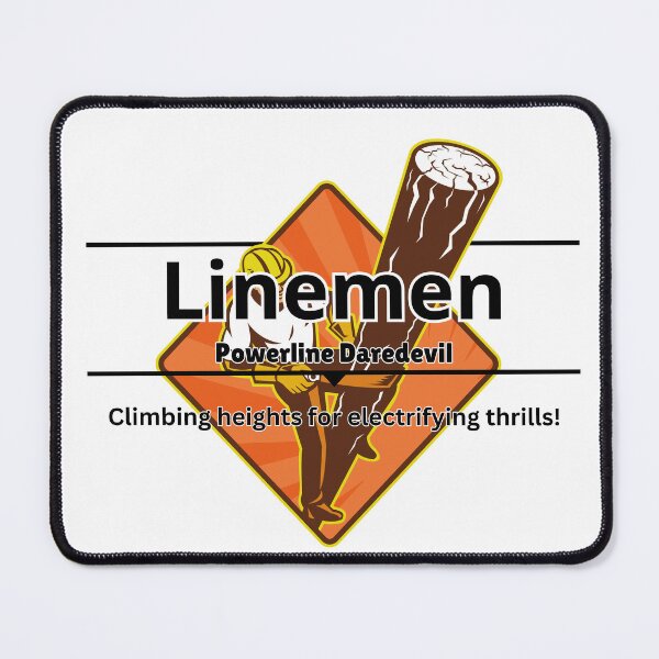 Item preview, Linemen Funny Designs designed and sold by DesignXBecky.