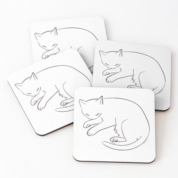 Item preview, Sleeping cat  designed and sold by peughcycat.