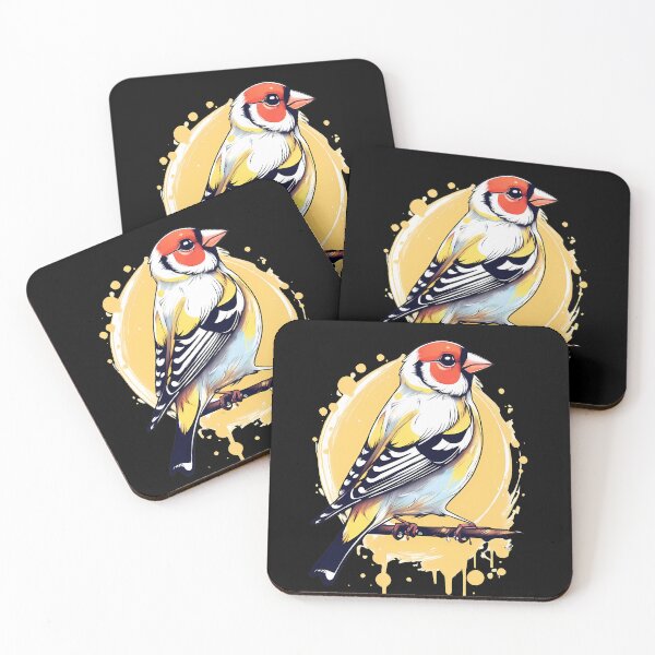 Item preview, Colorful Goldfinch Art designed and sold by Mechanical-Artt.