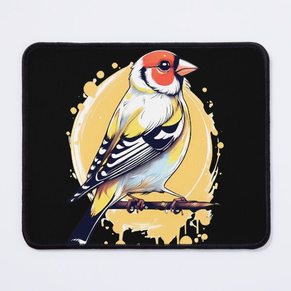 Item preview, Colorful Goldfinch Art designed and sold by Mechanical-Artt.