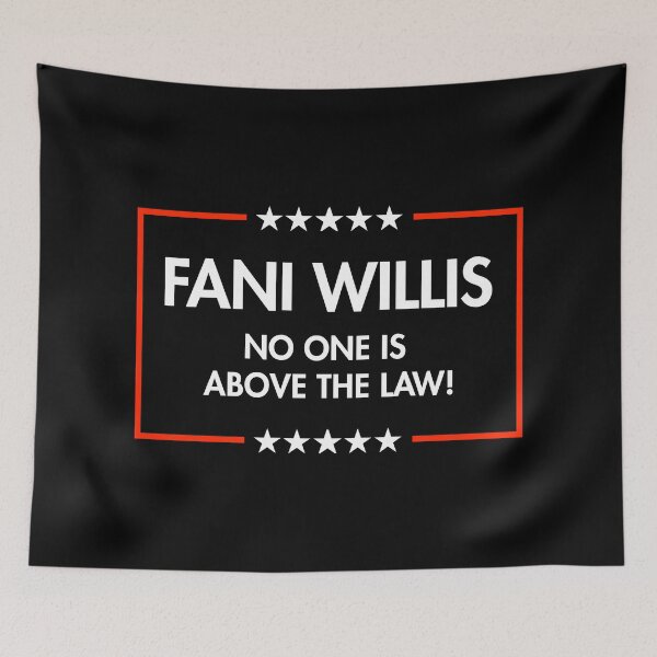 Item preview, Fani Willis - No One is Above the Law (bold Black) designed and sold by Thelittlelord.