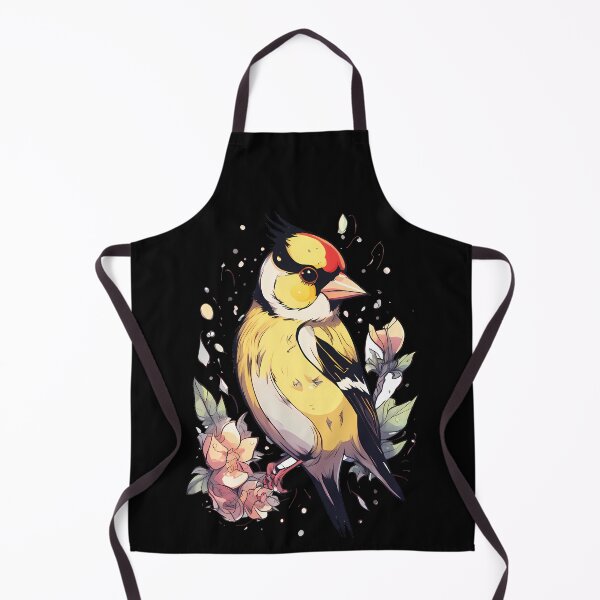 Item preview, Vibrant Goldfinch Portrait designed and sold by Mechanical-Artt.